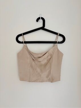 Zara // cropped tank